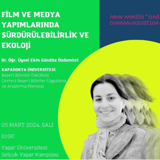 Sürdürülebilir Yapım Semineri İçin İzmir Yaşar Üniversitesindeyiz