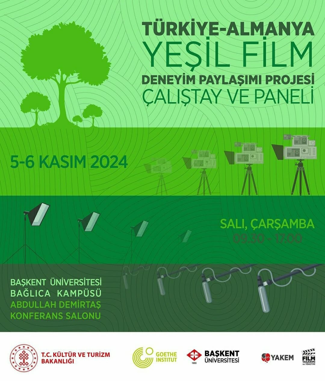 “Türkiye-Almanya Yeşil Film Deneyim Paylaşımı Projesi” Çalıştayına Katıldık